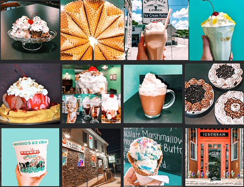 Ice Cream Jim Thorpe Weissport PA Chantilly Goods Ice Cream Shop