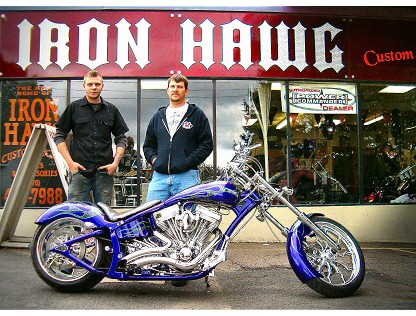 Custom Motorcycles Pennsylvania: Iron Hawg Custom motorcycle builders Pennsylvania 
